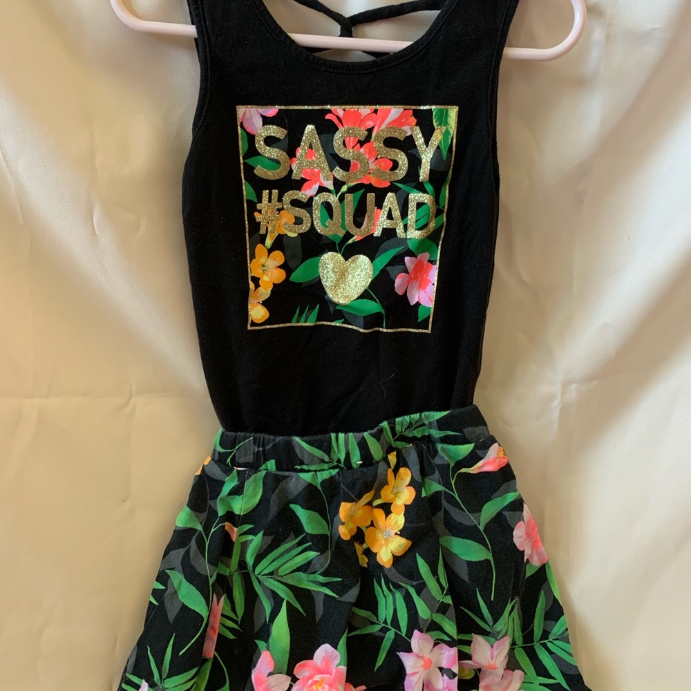 Cute two piece outfit!